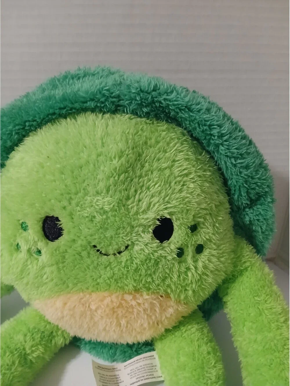 Fiesta Noodlez Tobias the Turtle Green Stuffed Animal 15